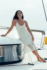 Women Bora Bora Sleeveless Lace Crochet Dress By Silk & Salt