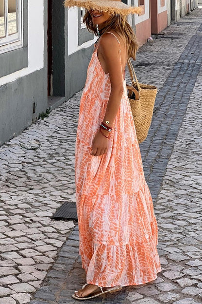 Women Maxi Dress Printed Sleeveless By Pretty Bash
