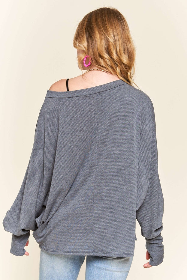 Women Off the Shoulder Tunic Top