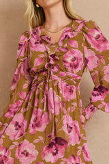 Women Floral Maxi Dress
