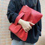 Women Large Capacity File Storage Clutch Bag