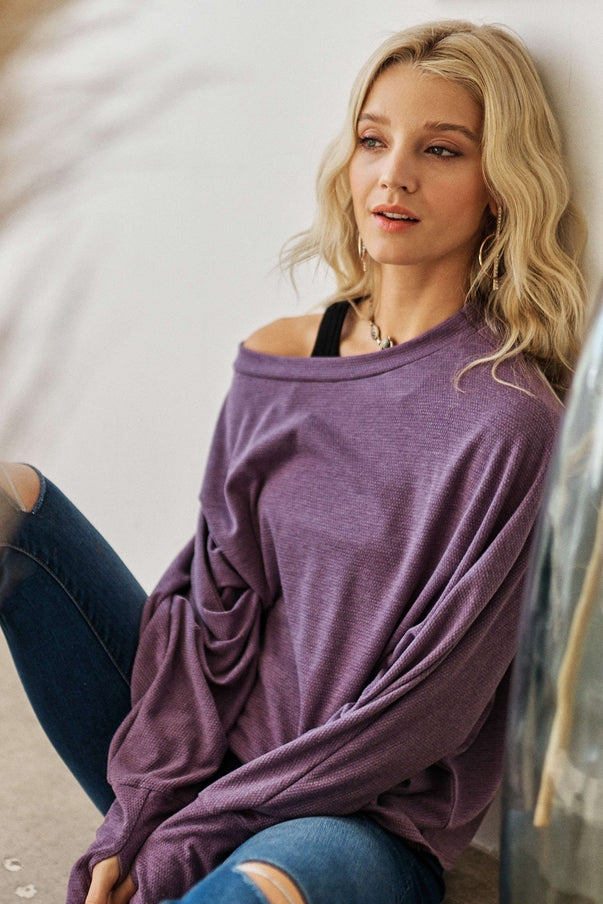 Women Off the Shoulder Tunic Top