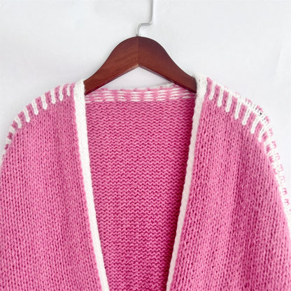 Women Slouchy Sweater Chunky Knit