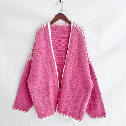Women Slouchy Sweater Chunky Knit
