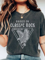 Women T shirt Classic Rock Graphic