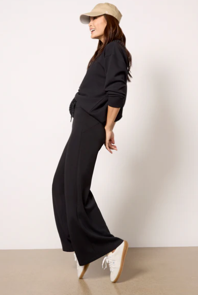 Women's Drawstring Wide Leg Lounge or on the Go Pants.