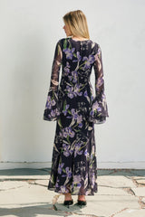 Women Floral Maxi Dress