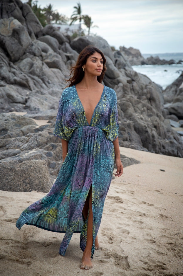 Women Boho Print Maxi Dress By Bali Prema