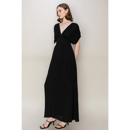 Women Maxi Dress Tie Back By Hyfve