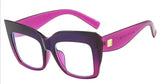 Women Cat Eye Glasses Oversized Vintage Style Old- School/ Retro Shade Glasses