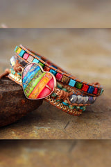Women Multicolor Stone Bracelet