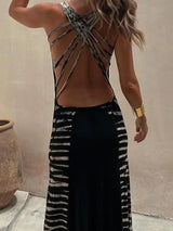 Women Tie Dye Maxi Dress