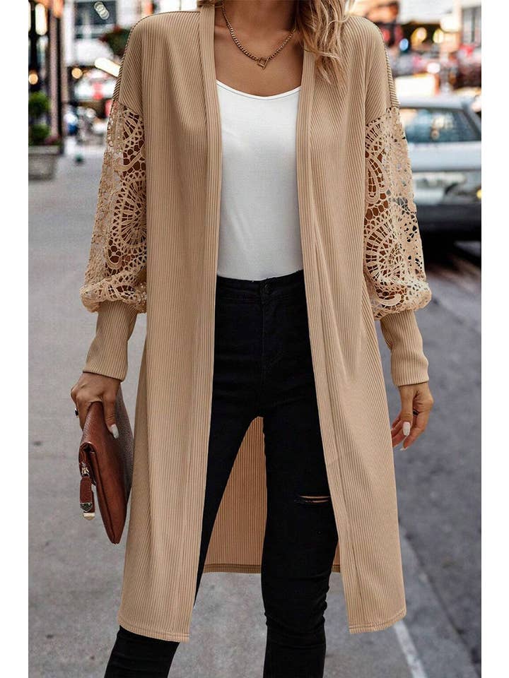 Women Lace Sweater