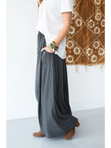 Women Perfect Pocketed Maxi Skirt