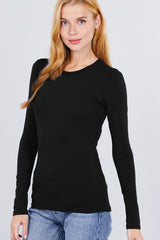Women Long  Sleeve Cotton Tee Shirt