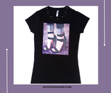 Women & Juniors Top - Graphic - Rhinestone Detail By Bling Bling U Sparkle Girl
