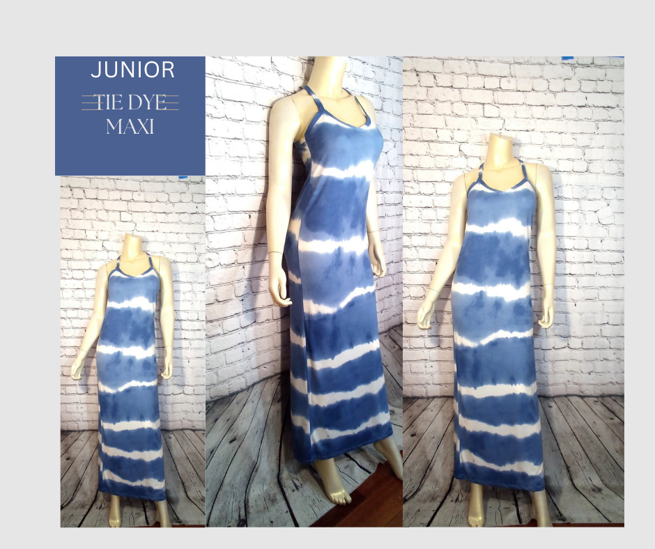 Junior Maxi Tie dye Dress