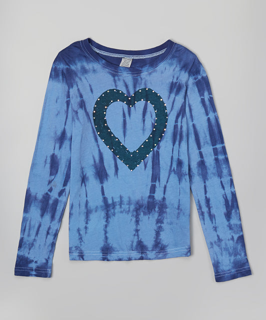 Junior & Girls Long Sleeve Top - Heart