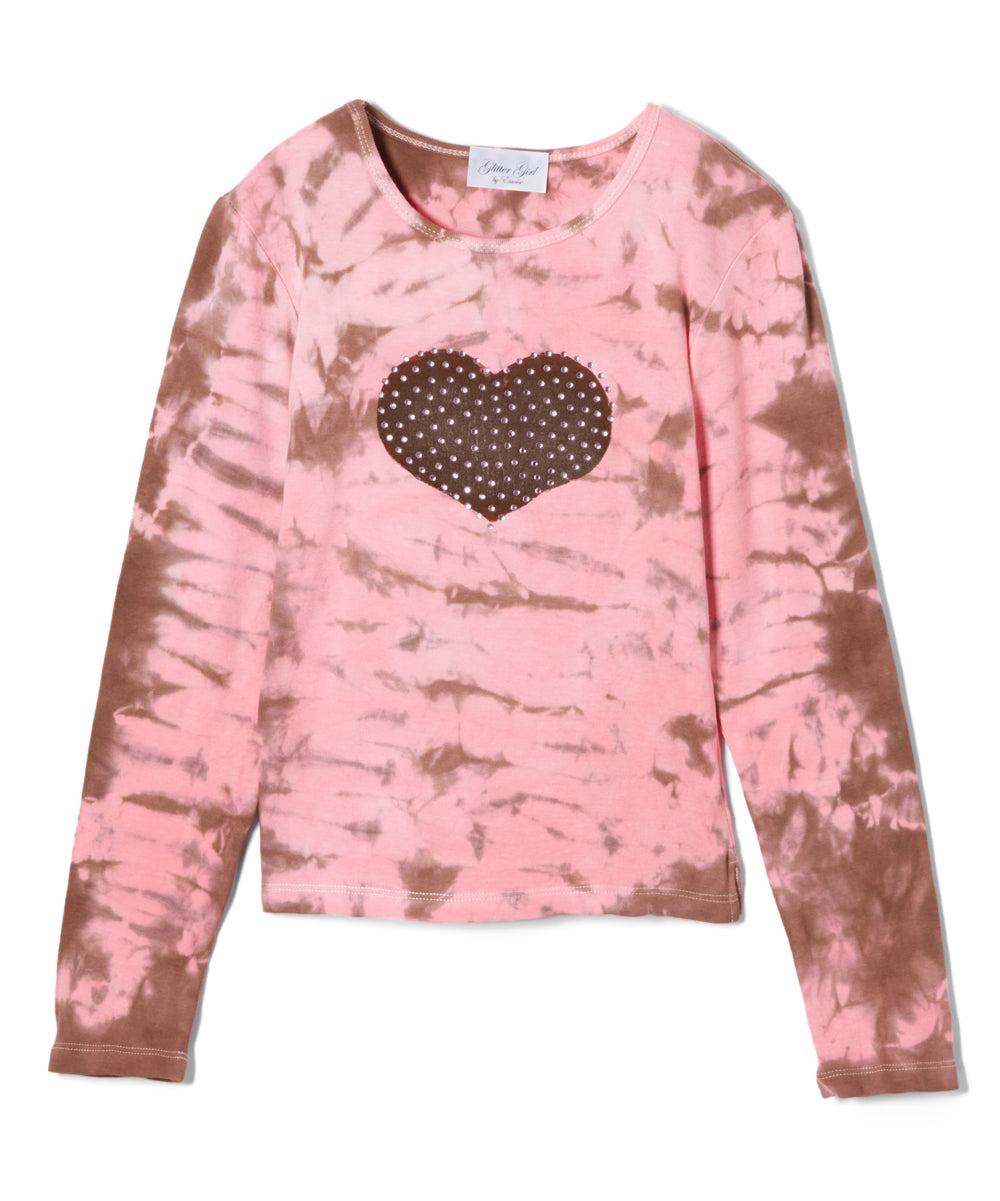 Junior & Girls Long Sleeve Top - Heart