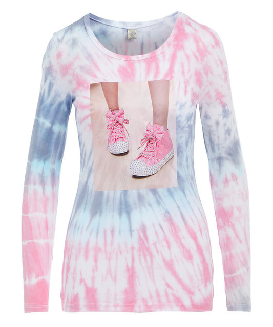 Junior & Girls Long Sleeve T shirt - Cool Kicks