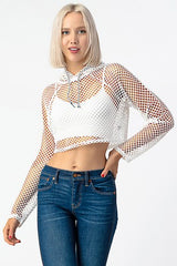 Junior Fishnet hoodie