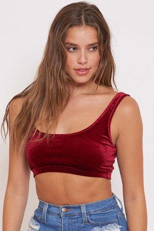 Junior Velvet Top