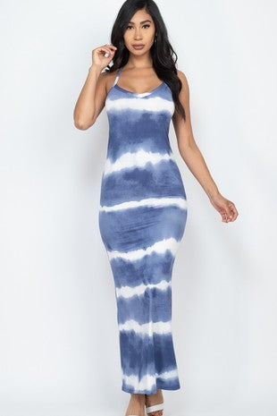 Junior Maxi Tie dye Dress