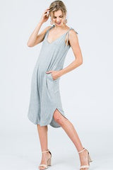 Women Strappy Midi Dress