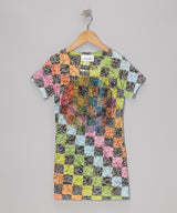 Girls Short Sleeve Top - Happy Face