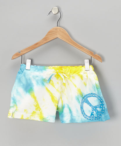 Girls Shorts - Peace Sign