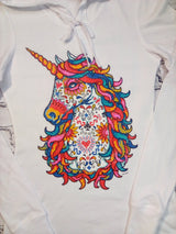 Girls Long Sleeve Top - Unicorn