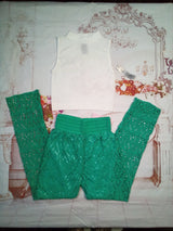 Junior Lace Pant and Knit Top