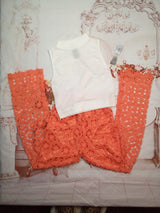 Junior Lace Pant and Knit Top