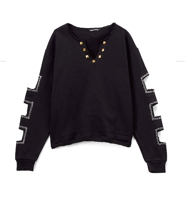 Girls & Junior Long Sleeve SweatShirt - Arm Detail