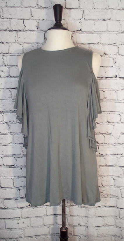 Women Tunic Cold Shoulder