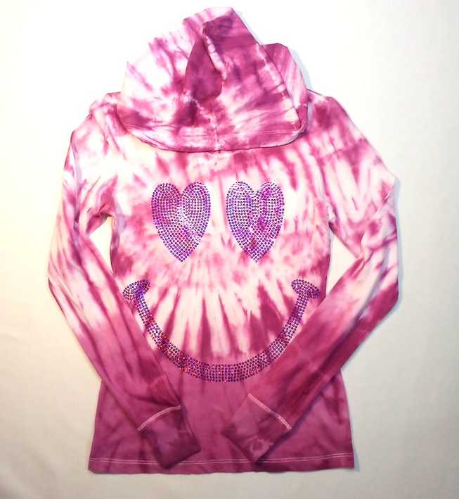 Girls Long Sleeve Top - Pull Over Hoodie