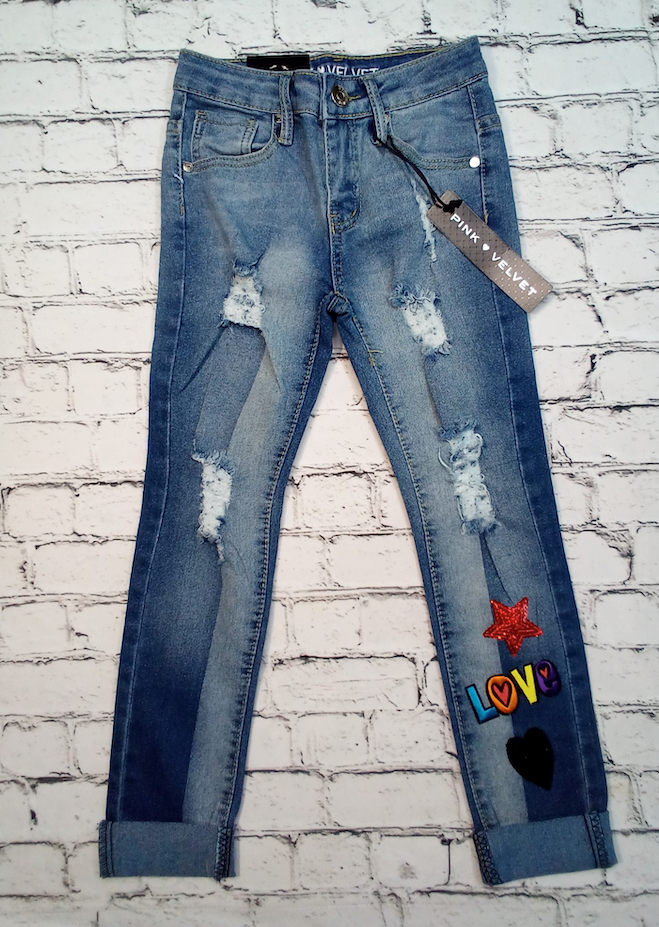 Girls Denim Pant