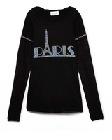 Girls Long Sleeve Top - Paris