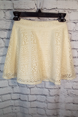 Girls Skirt - Allover Lace Swing Skirt