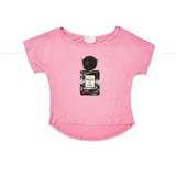 Girls Short Sleeve Top Perfume Bottle