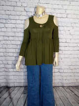 Women Cold Shoulder Top