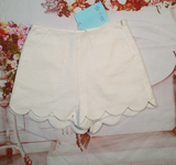 Junior Scallop Shorts and Knit Top