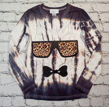 Girls Long Sleeve Top Cool Cat