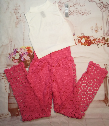 Junior Lace Pant