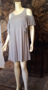 Women Cold Shoulder Dress