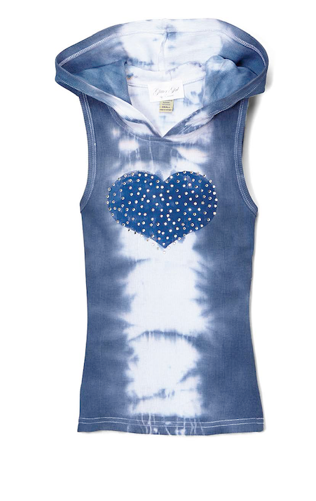 Girls Sleeveless Top - Heart