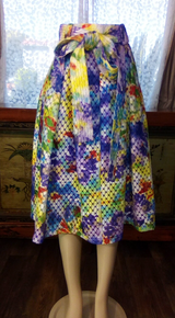 Women Designer Skirt Midi