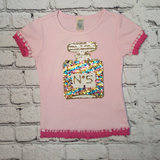 Girls Short Sleeve Top - Perfume Bottle
