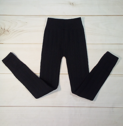 Girls Leggings Winter Fleece  By Glitter Girl