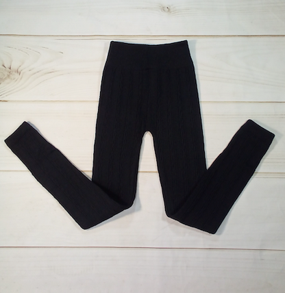 Girls Leggings Winter Fleece  By Glitter Girl